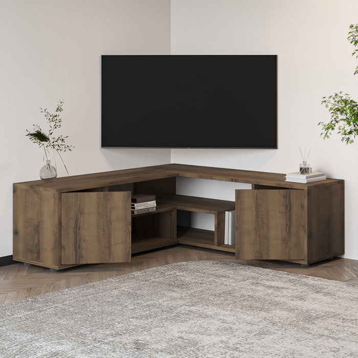 Hanah Home Soporte de TV Roble